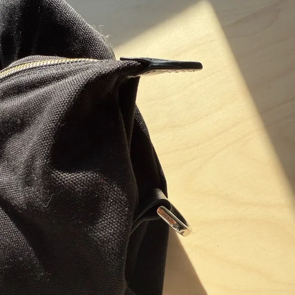 Want Black canvas Tote Bag - Picture 6 of 8